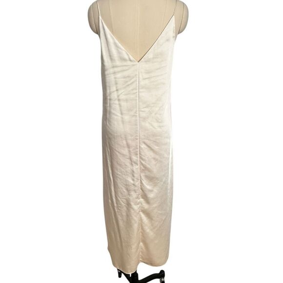 Obando Collective Cream Satin High Low Tank Top | Size 2 - Picture 8 of 10